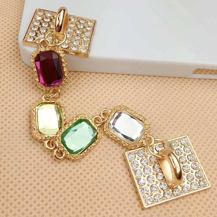 Bling Блеск цепи браслет с кисточками Горячая корейский DIY браслет, Аксессуары для мобильных телефонов samsung iPhone sony Xiaomi huawei