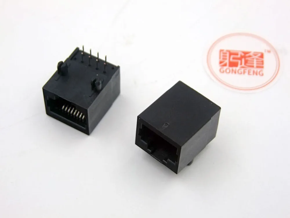 300 шт. новые клеммные разъемы 58 RJ45 полностью пластиковая розетка 18 3 мм Ethernet Seat