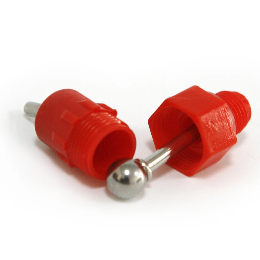 1/5Pcs Ball Chicken Drinking Fountains Nipple Drinker with Automatic Water Fountain For Poultry Breeding Supplies | Дом и сад