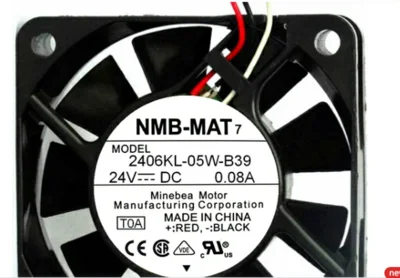 

Новый NMB-MAT NMB 2406KL-05W-B39 6015 6 см 24V Вентилятор охлаждения