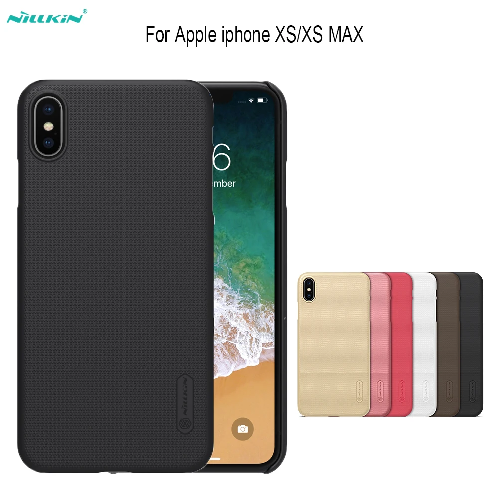 Чехол для iPhone 11/12 Pro max iphone se 2020 xr/xs NILLKIN матовый щит ПК жесткий пластиковый чехол