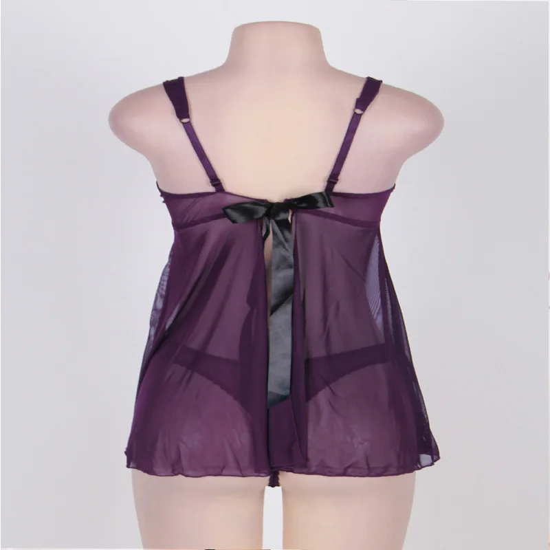 Женская ночная рубашка сексуальное нижнее белье Эротическая Ночная сорочка