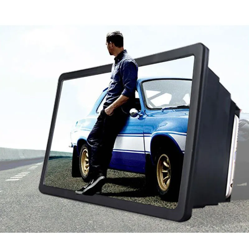 3D экран мобильного телефона увеличительное стекло HD защита глаз мобильный