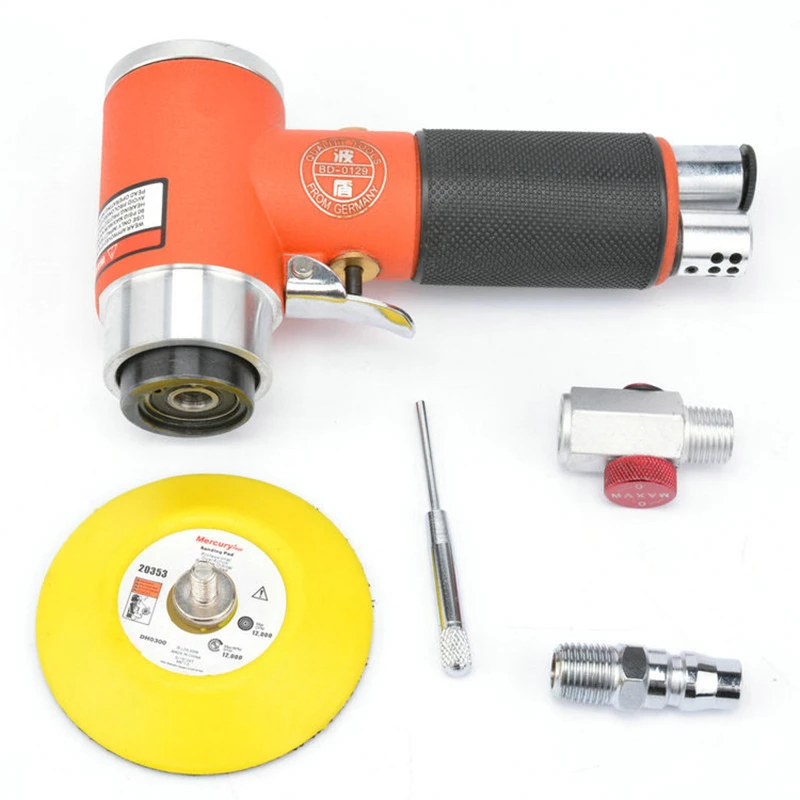 

Borntun 3" Air Sander Eccentric Pneumatic Sanders 3-inch Polisher Machine Polishing Buffing