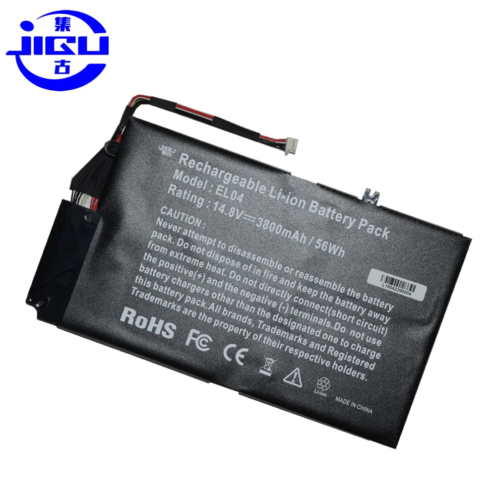 Аккумулятор JIGU для ноутбука EL04 EL04XL ELO4XL HSTNN IB3R UB3R TPN C102 HP ENVPR4 I5 3317U ENVY 4 Series Envy TouchSmart