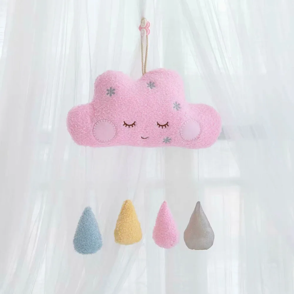 INS cloud moon плюшевая подушка kawaii игрушка облако розовый желтый синий цвет украшение