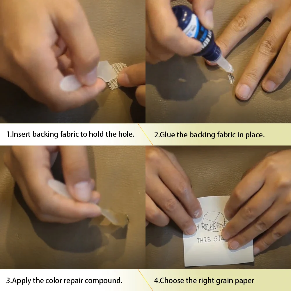 Кожаный виниловый Ремонтный комплект Профессиональные трещины Пальто Отверстия