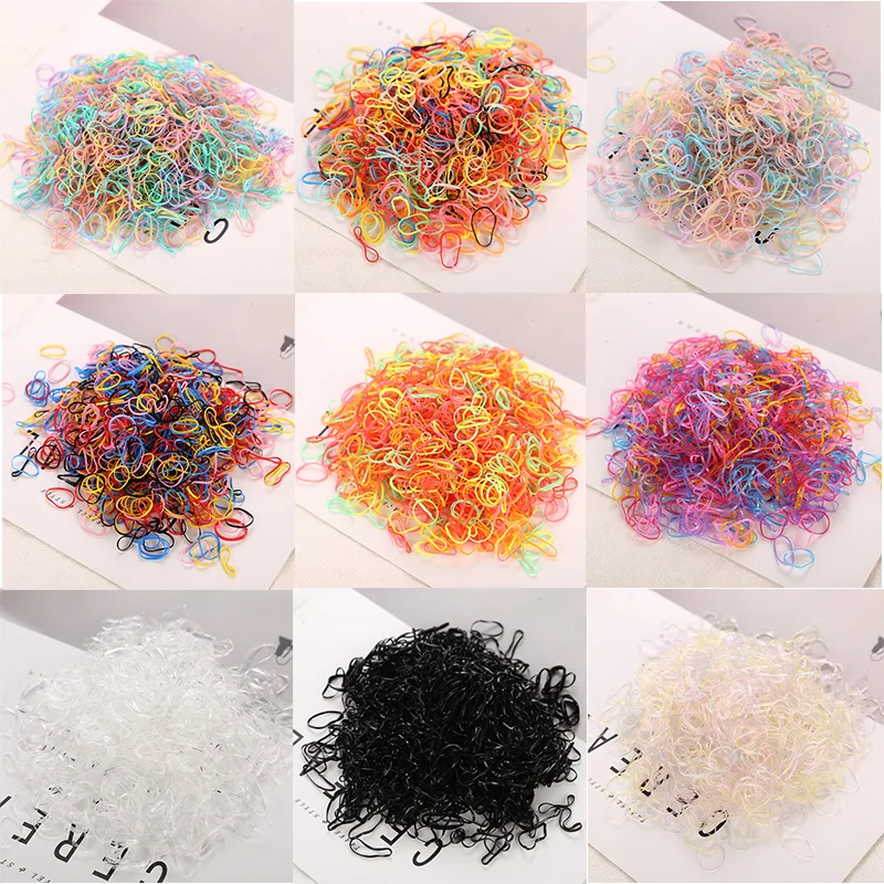 

Модные резинки для волос около 1000 шт./пакет ребенок ТПУ держатели для волос резинки для девочек галстук-бабочка резинка для волос аксессуар...