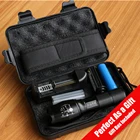 Светодиодный фонарь T6L2V6, 5 режимов освещения, мощный фсветильник рь для велосипеда, кемпинга, с аккумулятором 18650