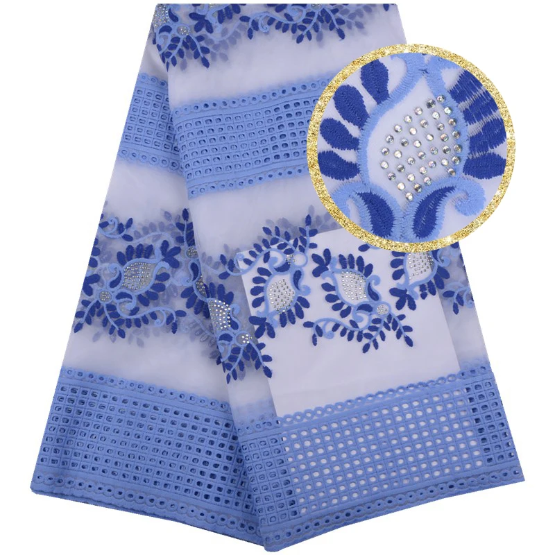 Кружевная ткань в нигерийском стиле из молочного шелка зеленого цвета высокое