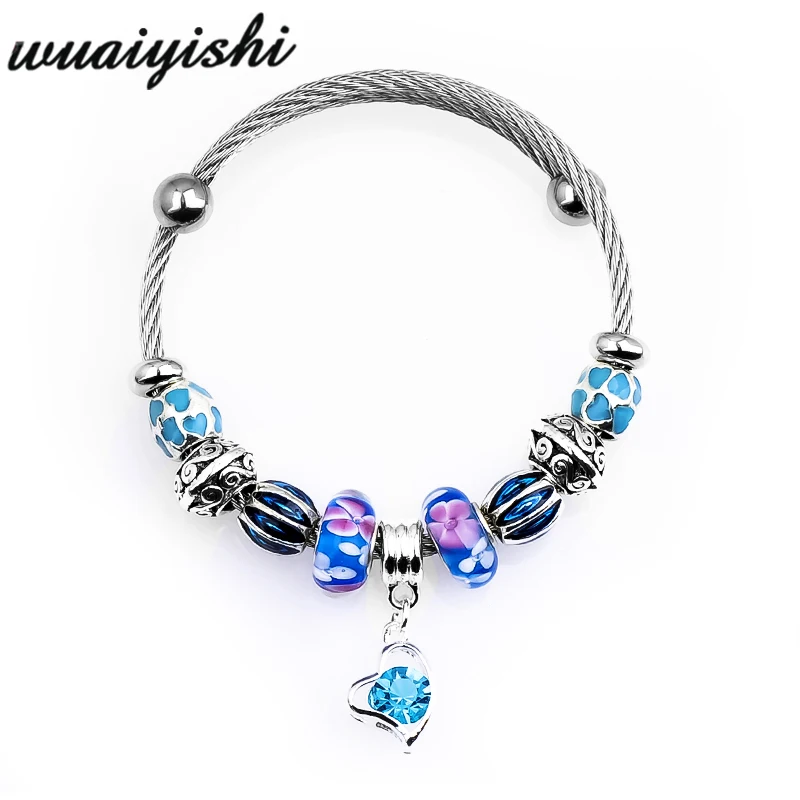 

2020 new Women bracelet string Charms Bracelets & Bangles Latest model Tide Fashion Charm For Vintage Bead adjustable