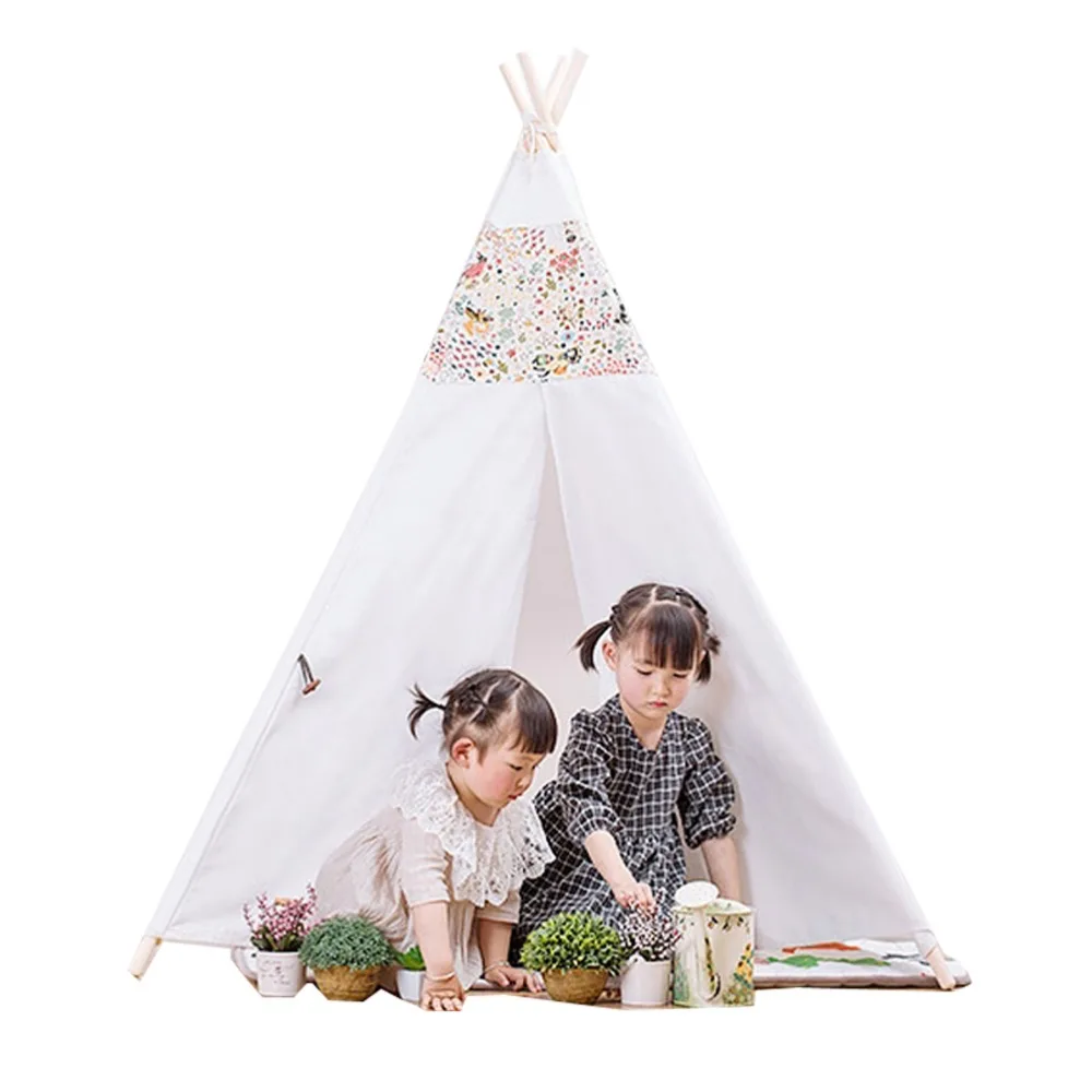 Бесплатная любовь @ маленький цветочный дизайн детская игровая палатка