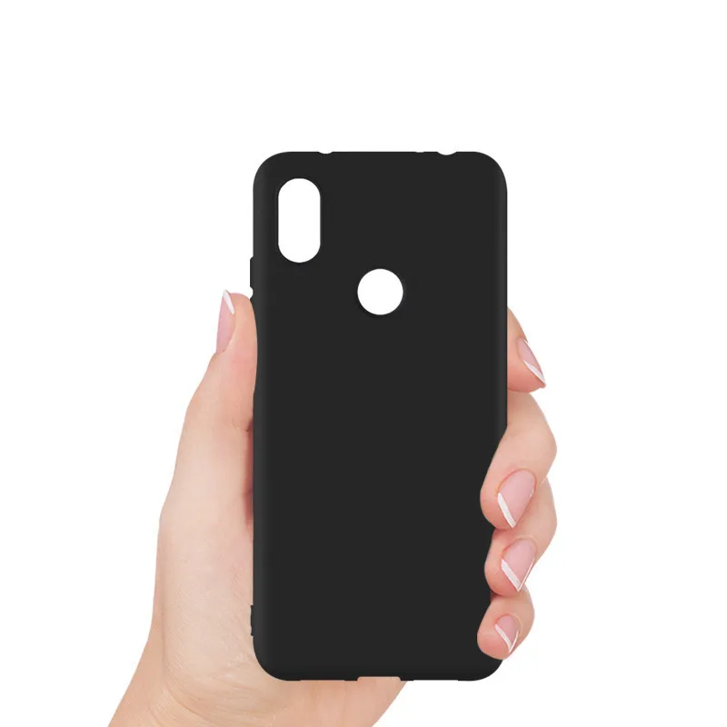 Матовый ультратонкий чехол для телефона Xiaomi Redmi Note 6 pro силиконовый мягкий чехлы |