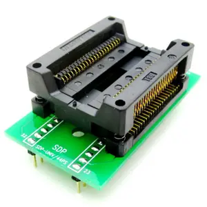 1PCS PSOP44/SOP44/SOIC44 To DIP44 Chip Programmer Adapter IC Test Socket Convert