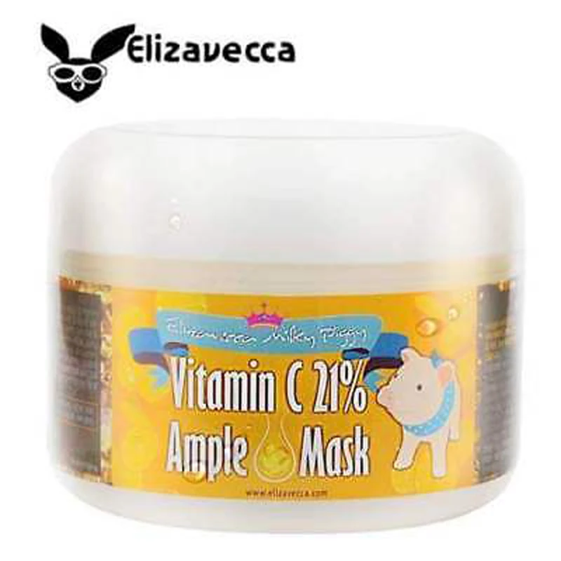Elizavecca Milky Piggy витамин C 21% широкие маска 100 мл корейский уход за кожей лица питает и