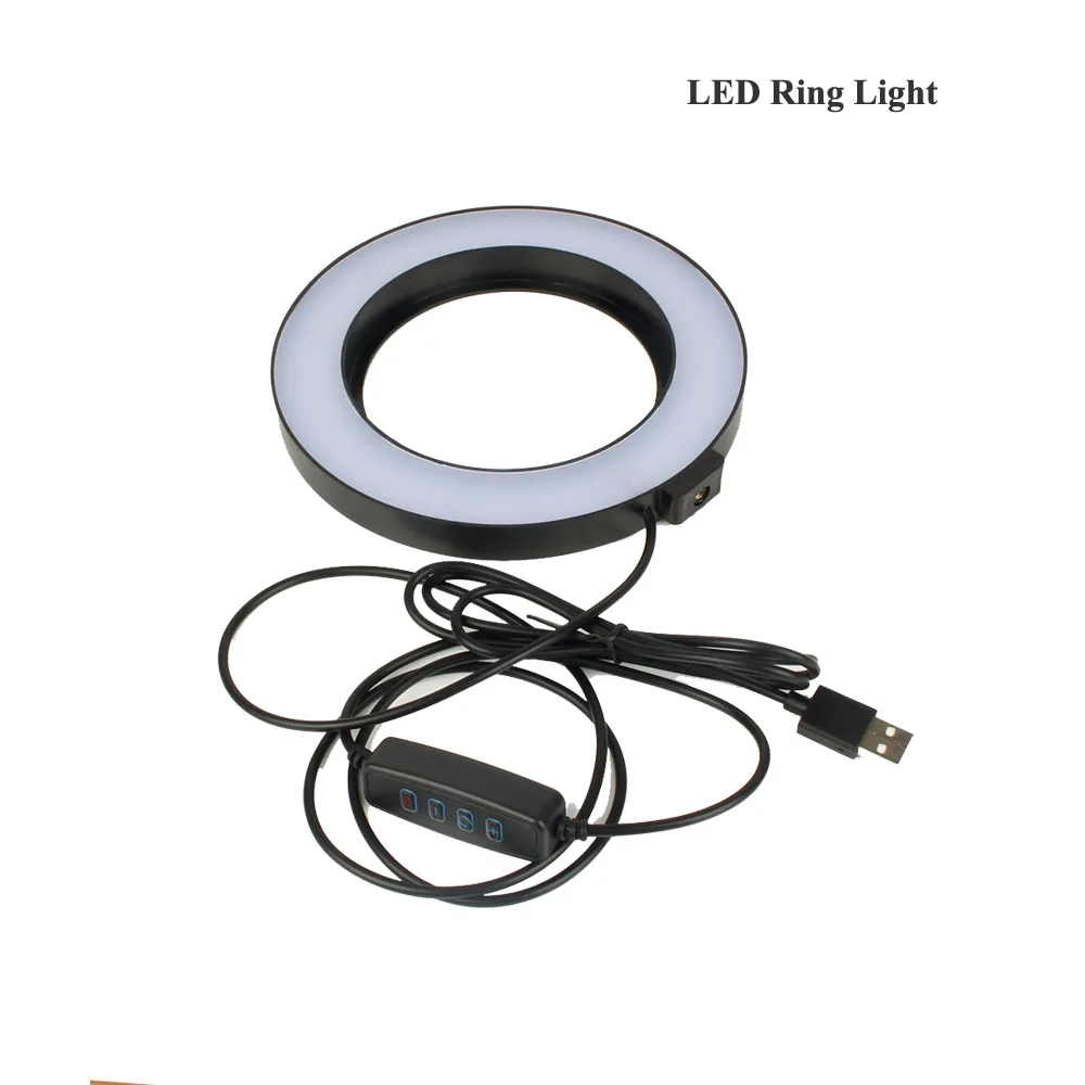 Розовый Dimmable двухцветный SMD СВЕТОДИОДНЫЙ кольцевой светильник ing Kit для смартфона камеры Фото YouTube видео Фотография светильник s Стенд - Цвет: Розовый