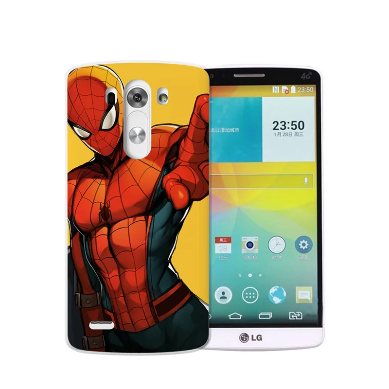 Мстители Дэдпул 4 для LG G4 G5 G6 K7 K8 K10 2017 Nexus 5X X Power 2 3 Чехол король etui крутой Роскошный