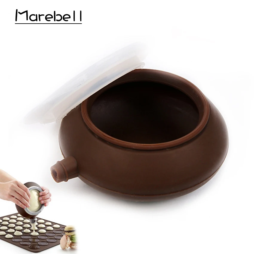 Силиконовый горшок Marebell для макарон глазурь кремовый кондитерский наконечник