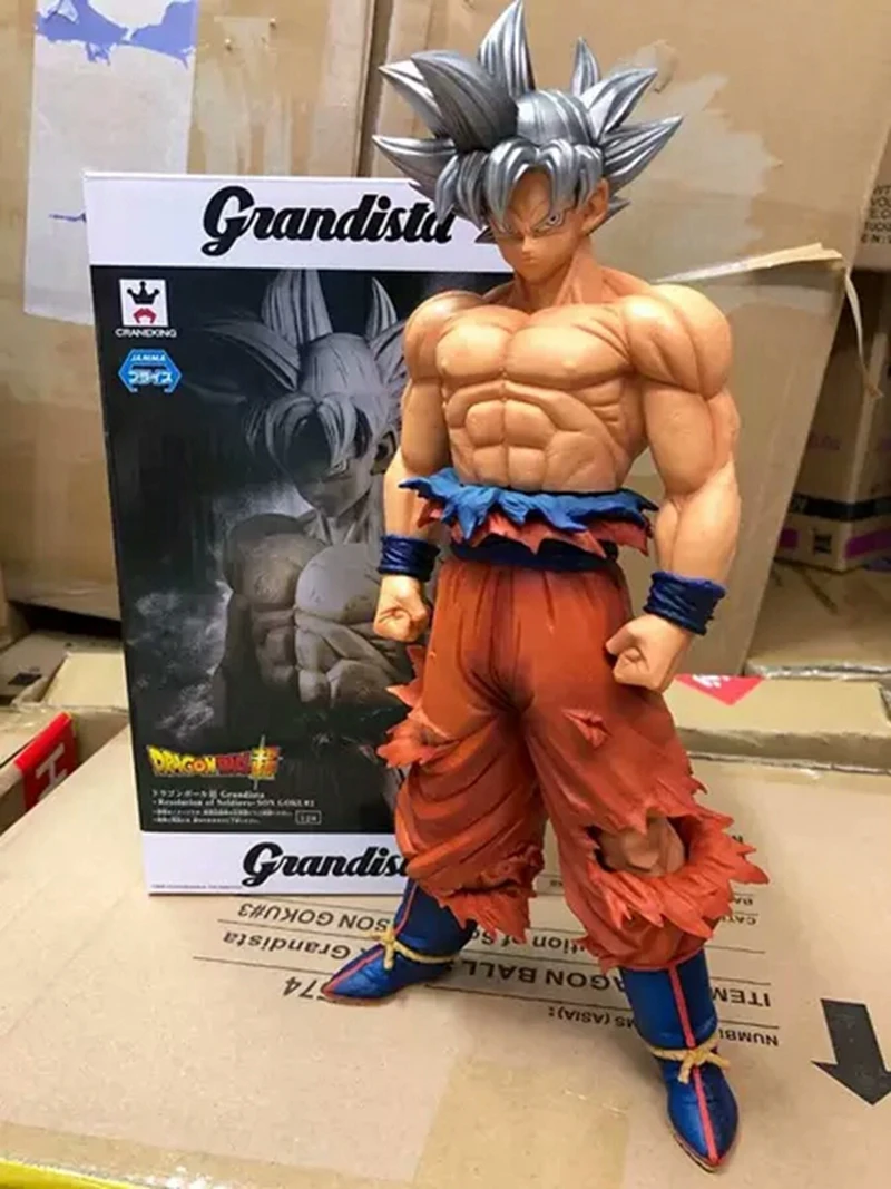 WSTXBD BANPRESTO оригинальный Жемчуг дракона Z DBZ грандиста GROS Ros Goku UI Ultra Instinct ПВХ фигурка