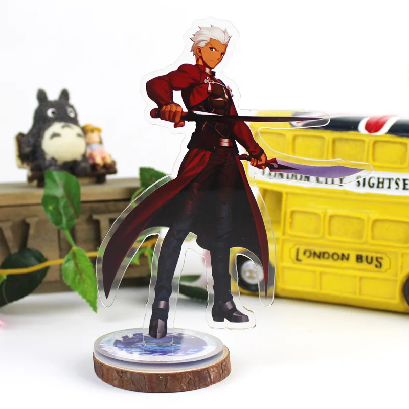 16 types Game Fate/Grand Order Acrylic Figure Fate/stay night Joan of Arc Altera Arturia and Altria Gilgamesh Stand Model Decor | Украшения