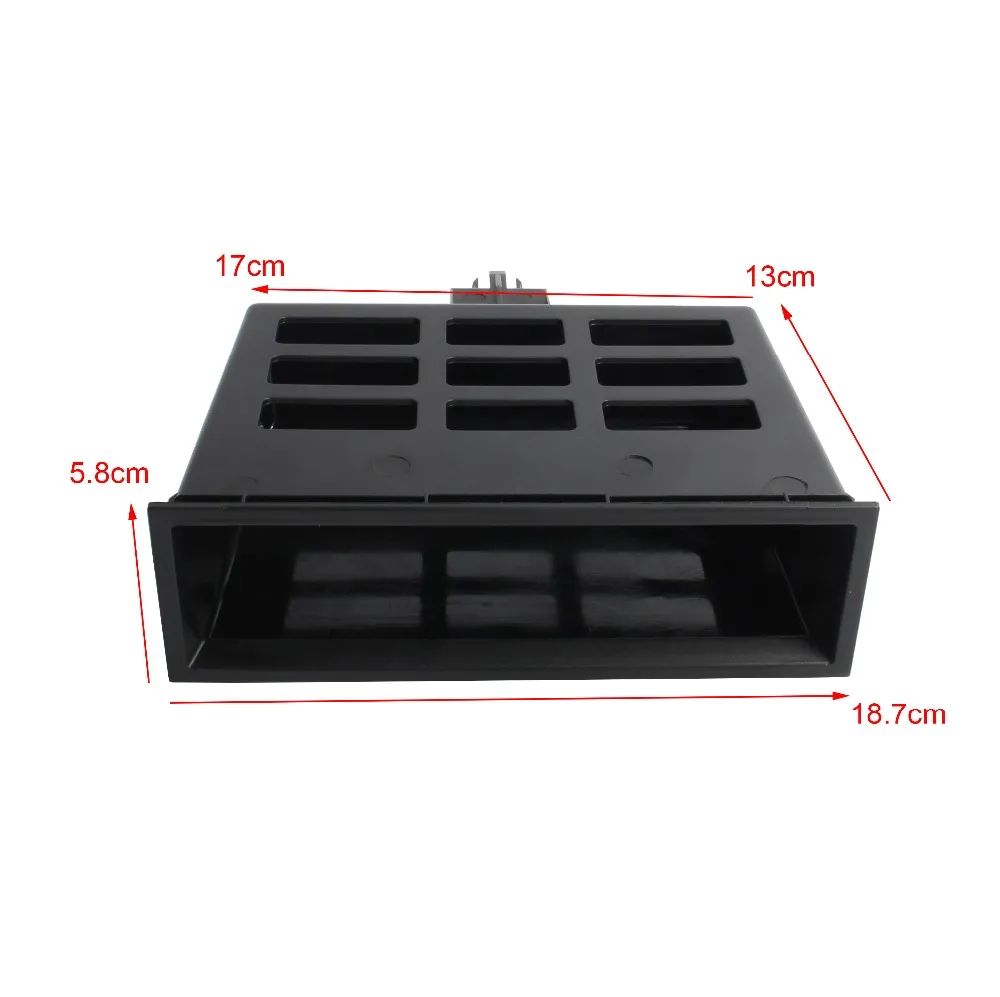 Черный лоток для хранения приборной панели VW Jetta Golf MK4 Bora Passat B5 Sharan Transporter Lupo 3B0857058