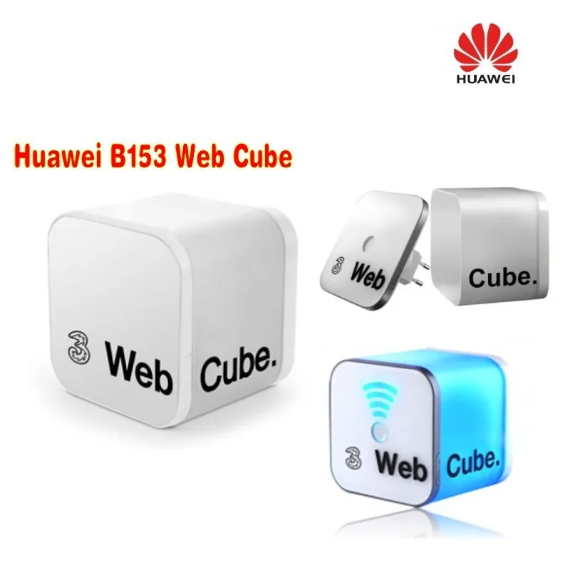 Разблокированный Huawei B153 веб куб беспроводной маршрутизатор Wi Fi 802.11b/g/n 3G HSDPA WCDMA 7 2