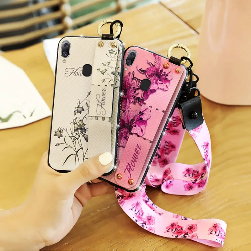 Чехол-браслет для samsung Galaxy M10 M20 A10 A30 A50 S7 край S8 S9 S10 плюс S10E палец кольцо бриллиант ремешок чехол Cove