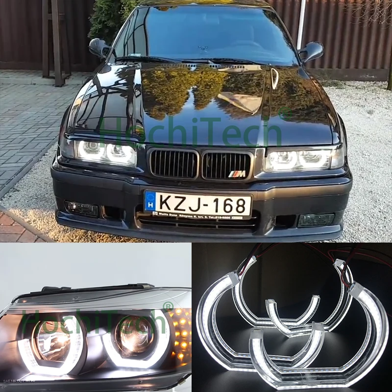 Светодиодный светильник с белым кристаллом DTM ангельские глазки набор колец для