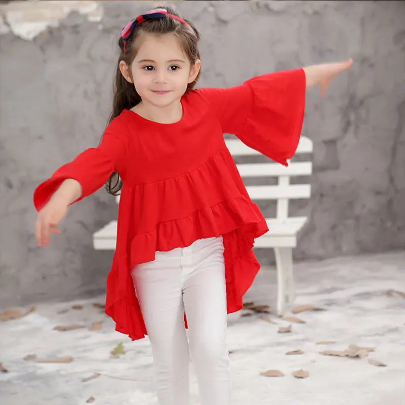 INPEPNOW Kids Dresses for Girls Elegant Princess Tide Baby Cotton Dress Wedding Party Children Wear Clothes LYQ-CZX42 | Детская одежда