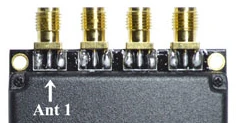 860-960 МГц четырехканальный impinj rfid считыватель модуль с макетной платой TCP/IP Ethernet