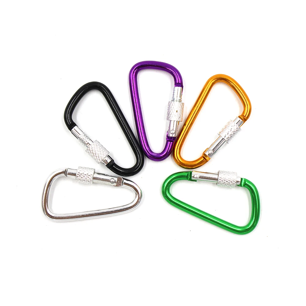 Размеры 5 Г-образный Алюминий сплав блокировки пряжки для спорта на открытом