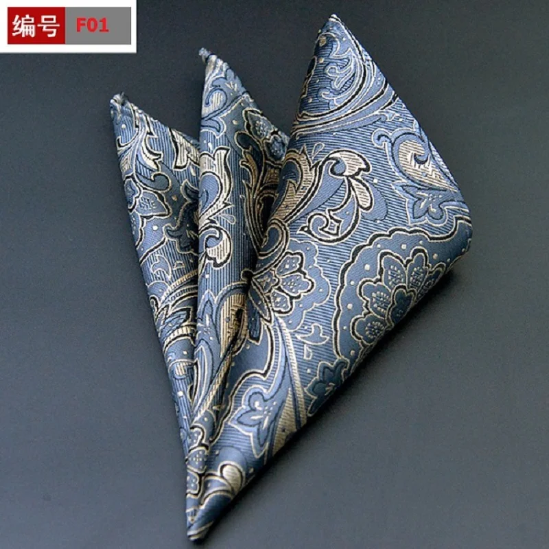 

Fashion Men Vintage Casual Floral Dot 100% Cotton Pocket Square Handkerchief Hanky Man Groom Prom Wedding Party Gift Accessory