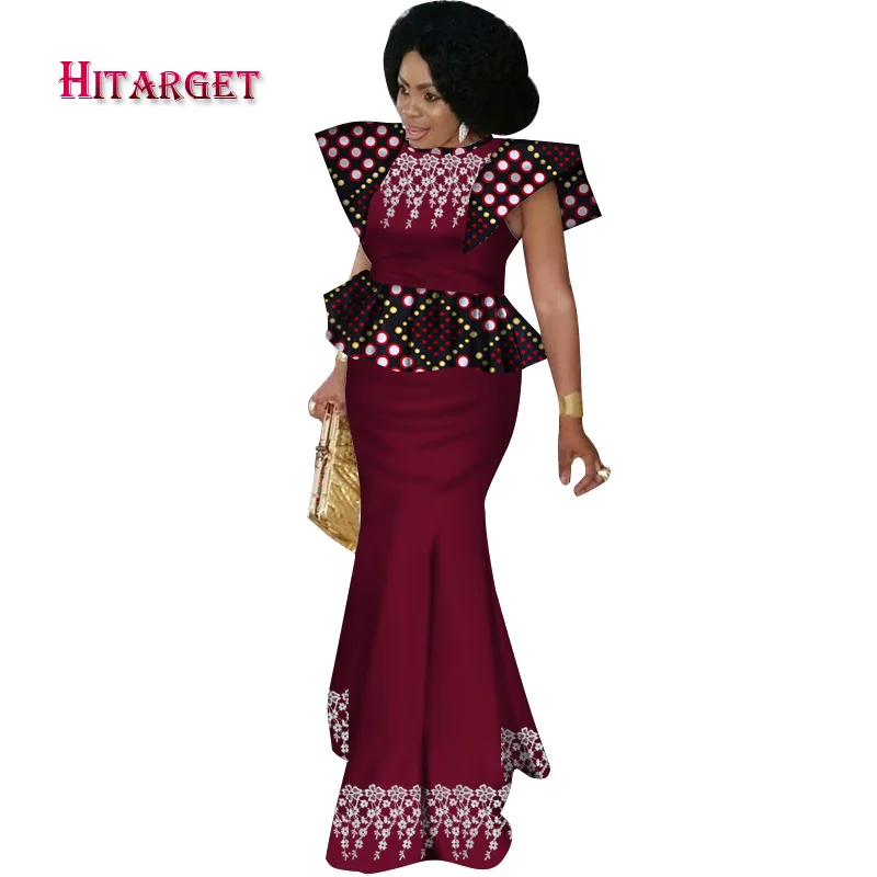 2020 вечерние юбка комплект в африканском стиле Комплект Женская обувь