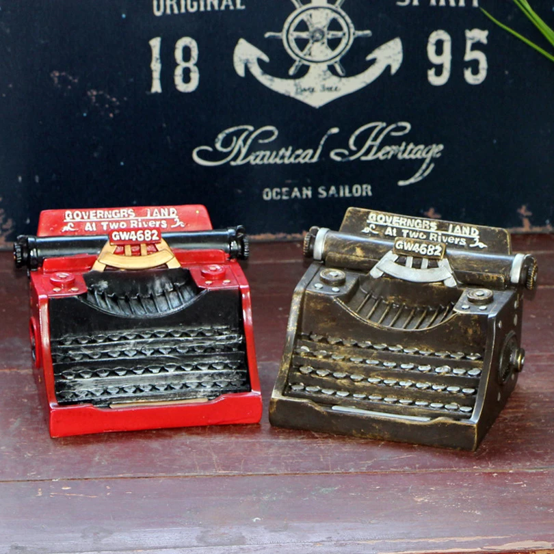 Креативная Копилка из смолы ручная роспись Ретро стиль работа натуральный