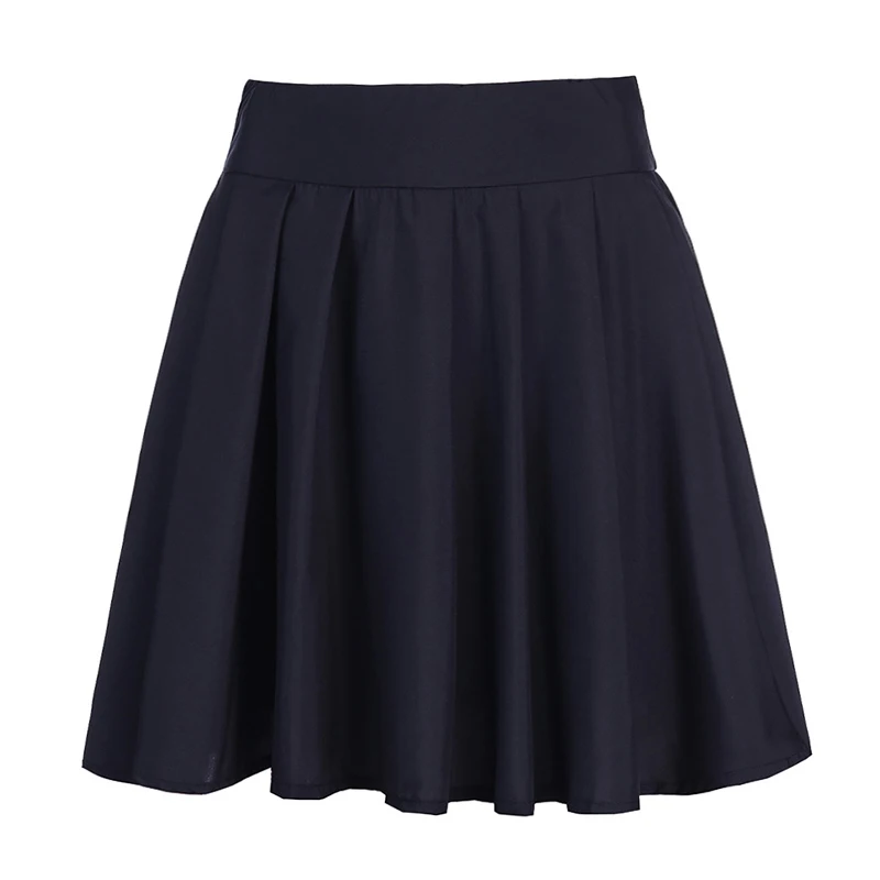 Sweet Women Pleated Skirt School Black Grey Color Girls Dance Clothing Mini Skirts KH832347 | Женская одежда