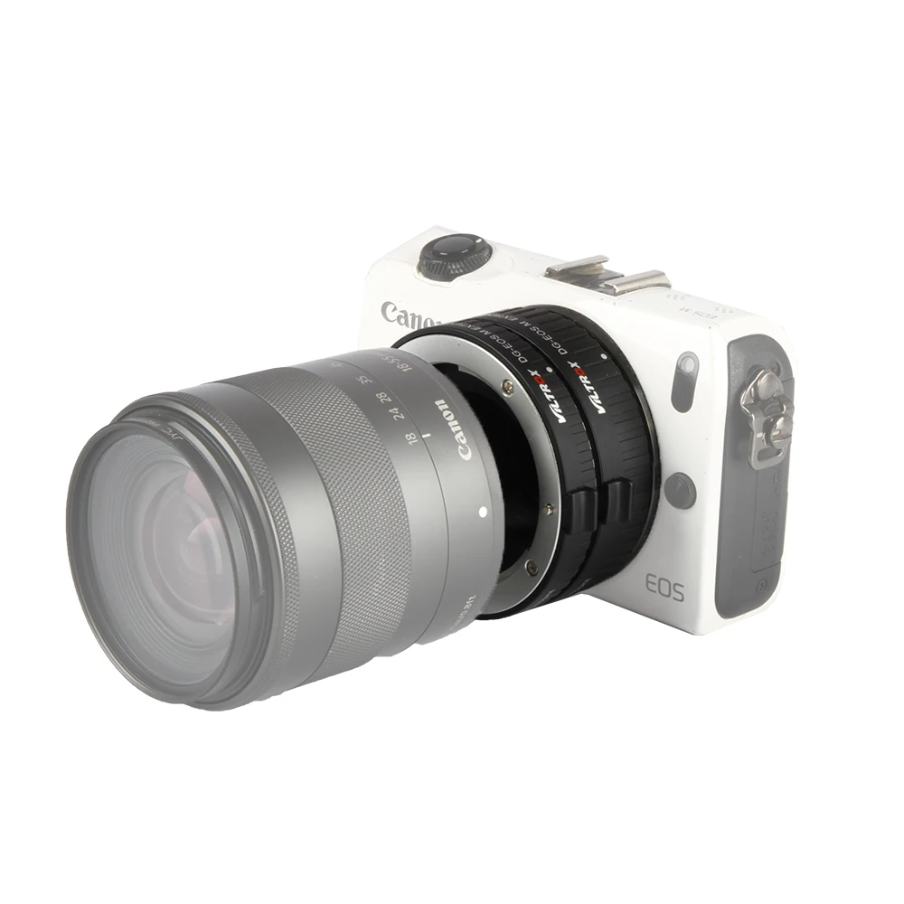 Viltrox DG-EOS м с автофокусом макро-удлинитель адаптер объектива для Canon EOS M объектив для EOS M EF-M M2 M3 M5 M6 M10 M50 M100 камера