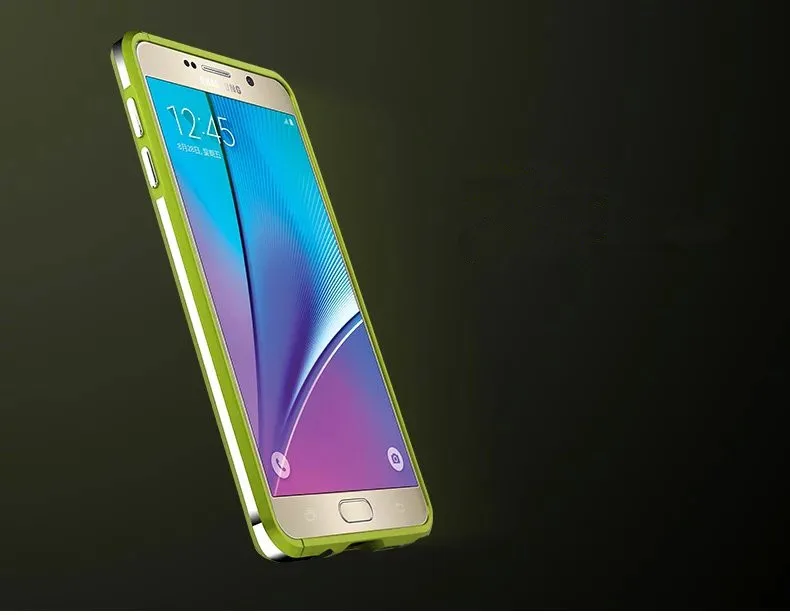 Роскошный роскошный бампер TX для Samsung galaxy Note 5 N9200 N920F алюминиевый защитный чехол