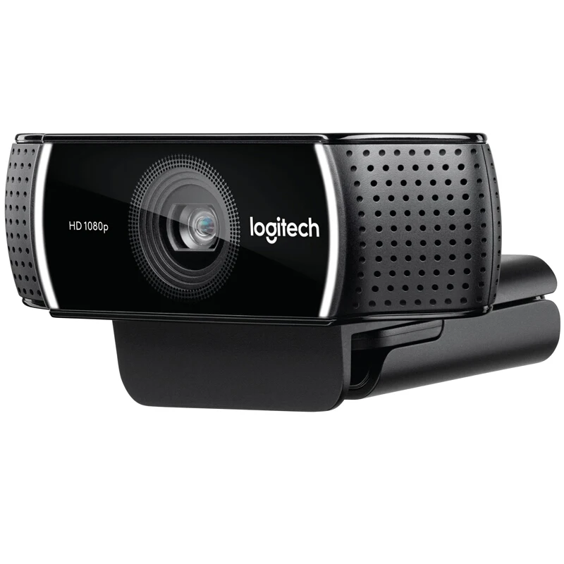 Веб камера Logitech C922 HD с якорем красивая компьютерная веб автофокусом 1080P со