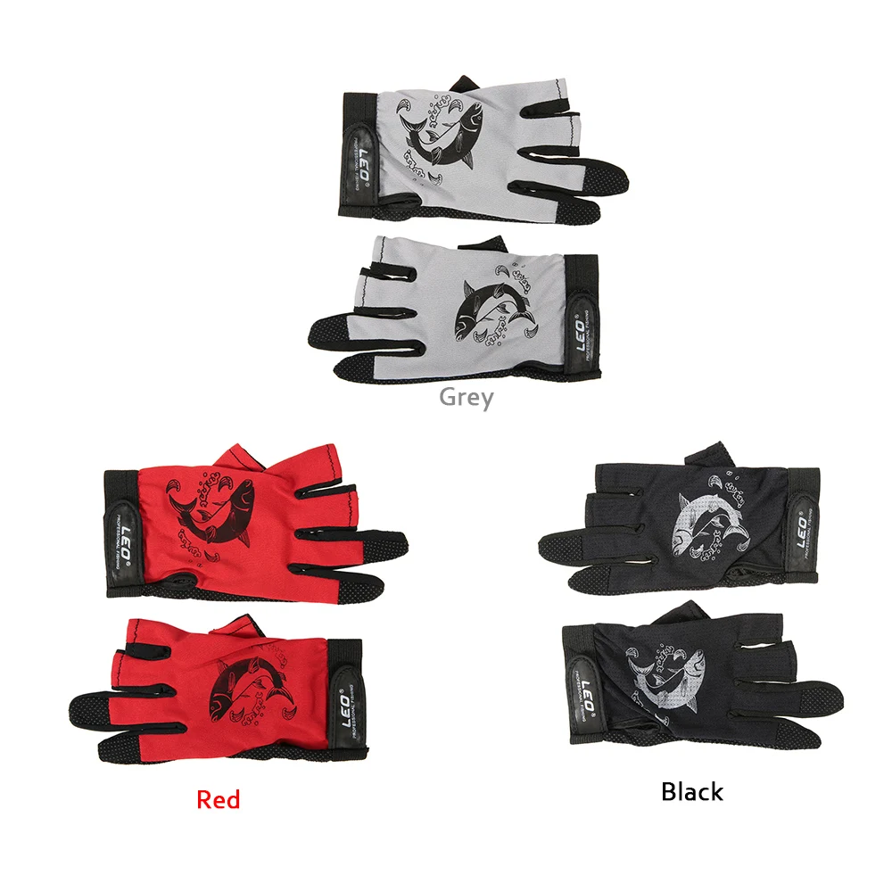 Перчатки рыболовные без пальцев быстросохнущие Нескользящие 1 пара | Спорт и