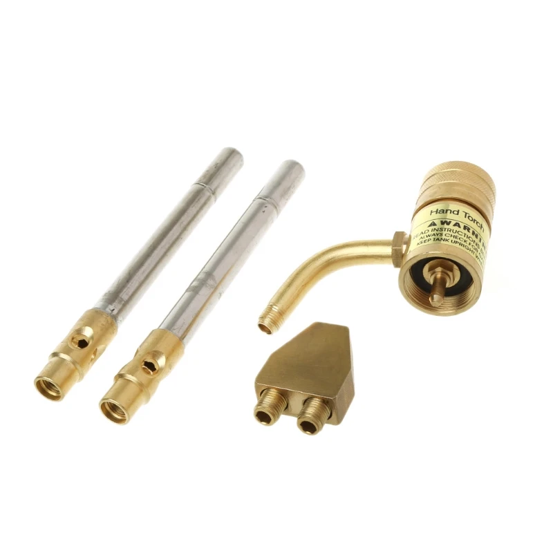 Профессиональная газовая Сварочная горелка паяльная пайка 2 пропановые трубы