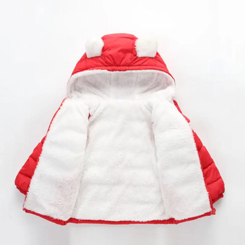 Baby Girls Jacket Autumn Winter For Coat Kids Warm Hooded Outerwear Boys Children Clothes | Детская одежда и обувь