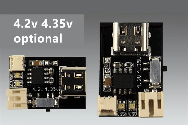 UC 1S зарядное устройство 4,2 V 4,35 V дополнительный разъем типа C для PH1.25 PH2.0 Lipo батарея мини RC FPV Дрон Квадрокоптер крошечный Whoop