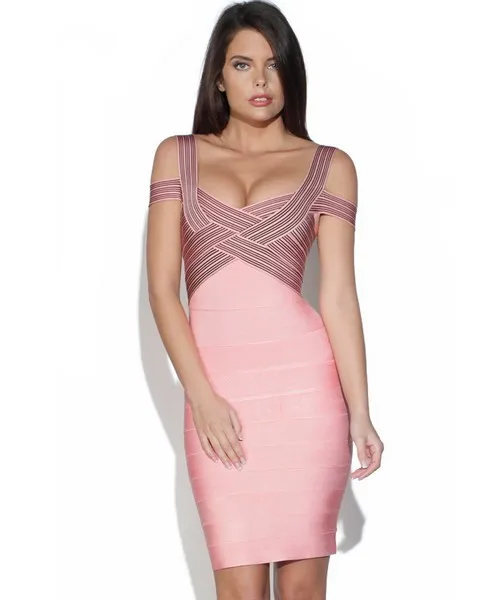 Бандажное фабричное платье высококачественное женское сексуальное жаккардовое