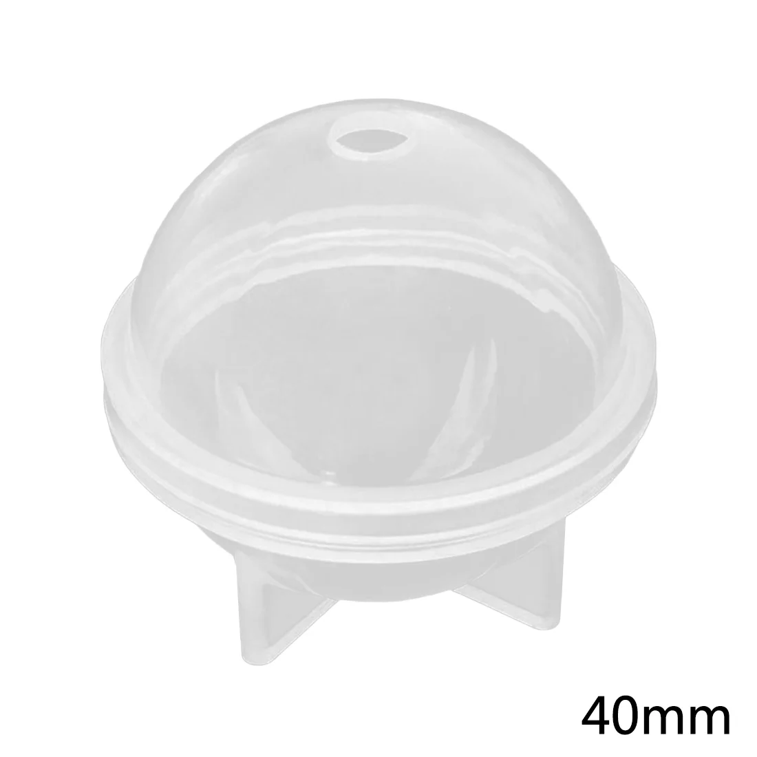 40mm Прозрачная силиконовая смола форма DIY ремесло ювелирные изделия Вселенная шар формы для эпоксидной смолы для ювелирных изделий эпоксидная смола - Цвет: 40mm