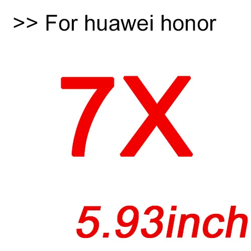 honor 7X Honor 7 a 7c pro Защитное стекло для huawei honor 7 a закаленное стекло для honor 7s 7x7 a c x s 7apro 7cpro a7 ac Защитная стеклянная пленка - Цвет: honor 7X
