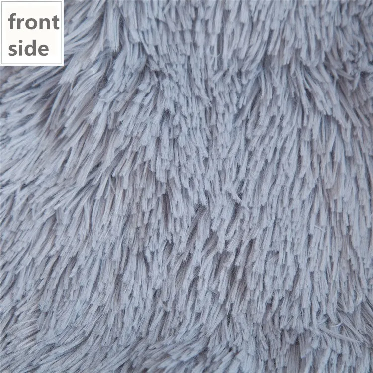 

Hot sale Super Soft Throw Blanket Long Shaggy Fuzzy Fur Faux Fur Warm Elegant Cozy With Fluffy Sherpa 160*200cm And 130*160cm