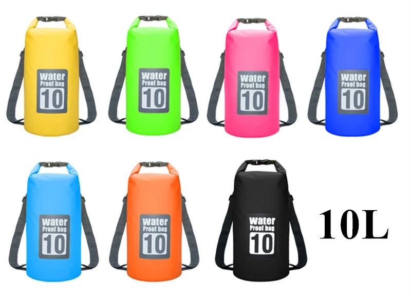 5L/10L/15L/20L/30L плавательные водонепроницаемые сумки для хранения сухой мешок для каноэ каяк рафтинг на открытом воздухе спортивные сумки для путешествий комплект оборудования