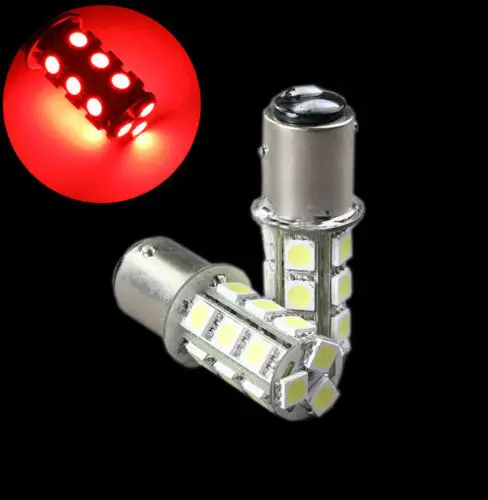 18 светодиодный 2 шт. BAY15D 1157 smd 5050 стоп сигналы 18SMD указатель поворота освещения