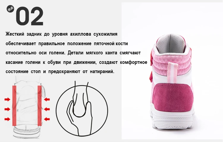 Princepard детская ортопедическая обувь из натуральной кожи спортивная ортопедическая обувь для мальчиков и девочек стиль Горячая Распродажа size21-37