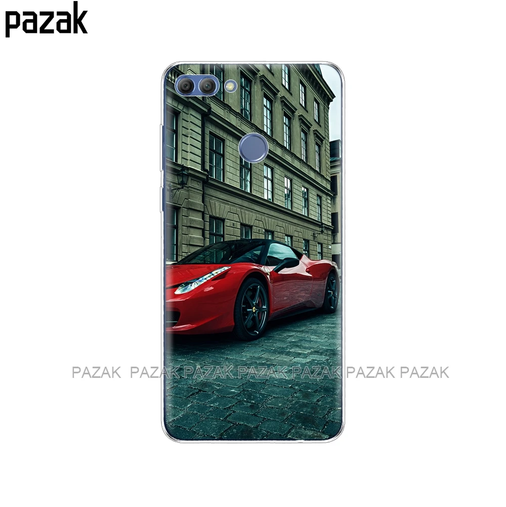 34316 Силиконовый чехол для телефона для huawei Y9 чехол s Мягкий ТПУ чехол для телефона Полный 360 защитный цветной дизайн - Цвет: 34316